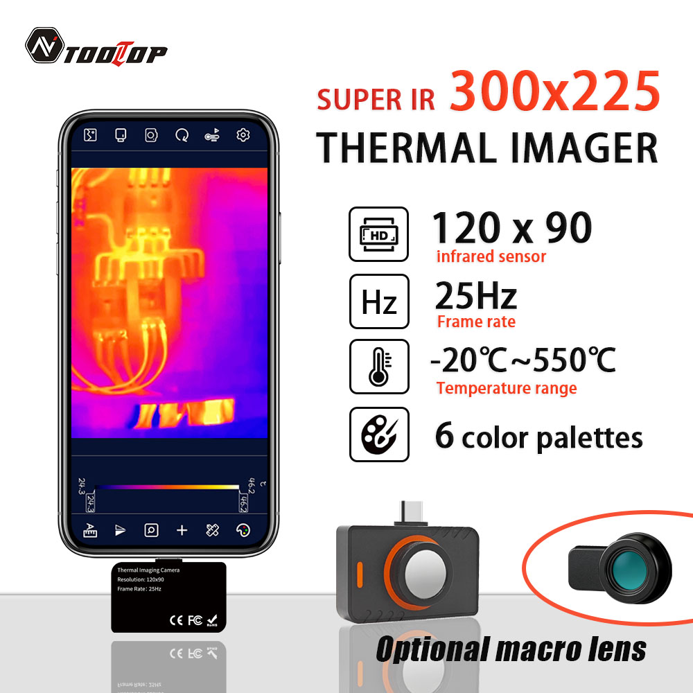 Thermal Imaging Camera Pcb Repair - Termocamera TOOLTOP T5 Super IR 300*225