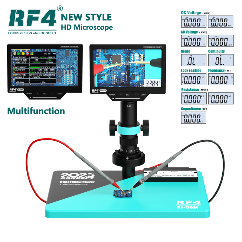Simul-Focal Industrial Microscope 4K Hdmi - 1080P 4K HDMI USB Industriale Video