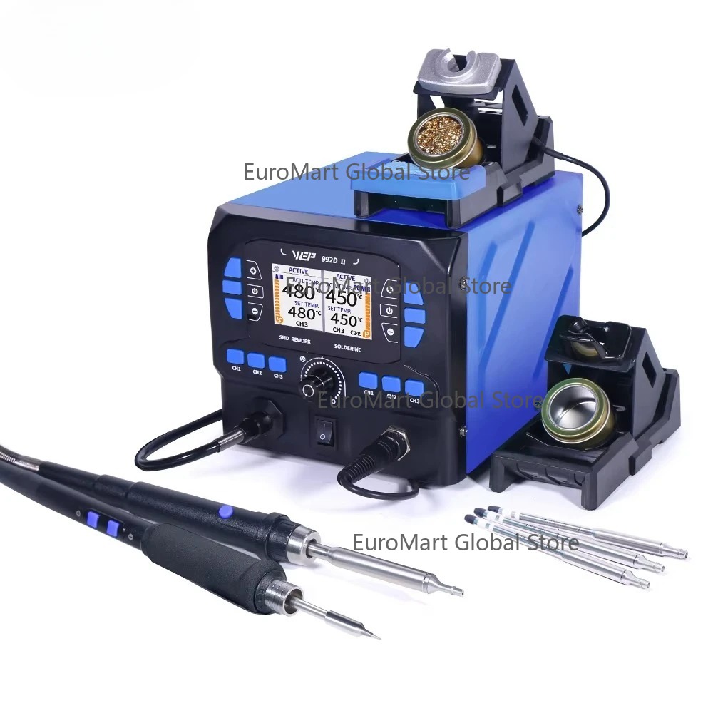 C210 Precision Soldering Station - Stazione di rilavorazione 992D-II 2 in