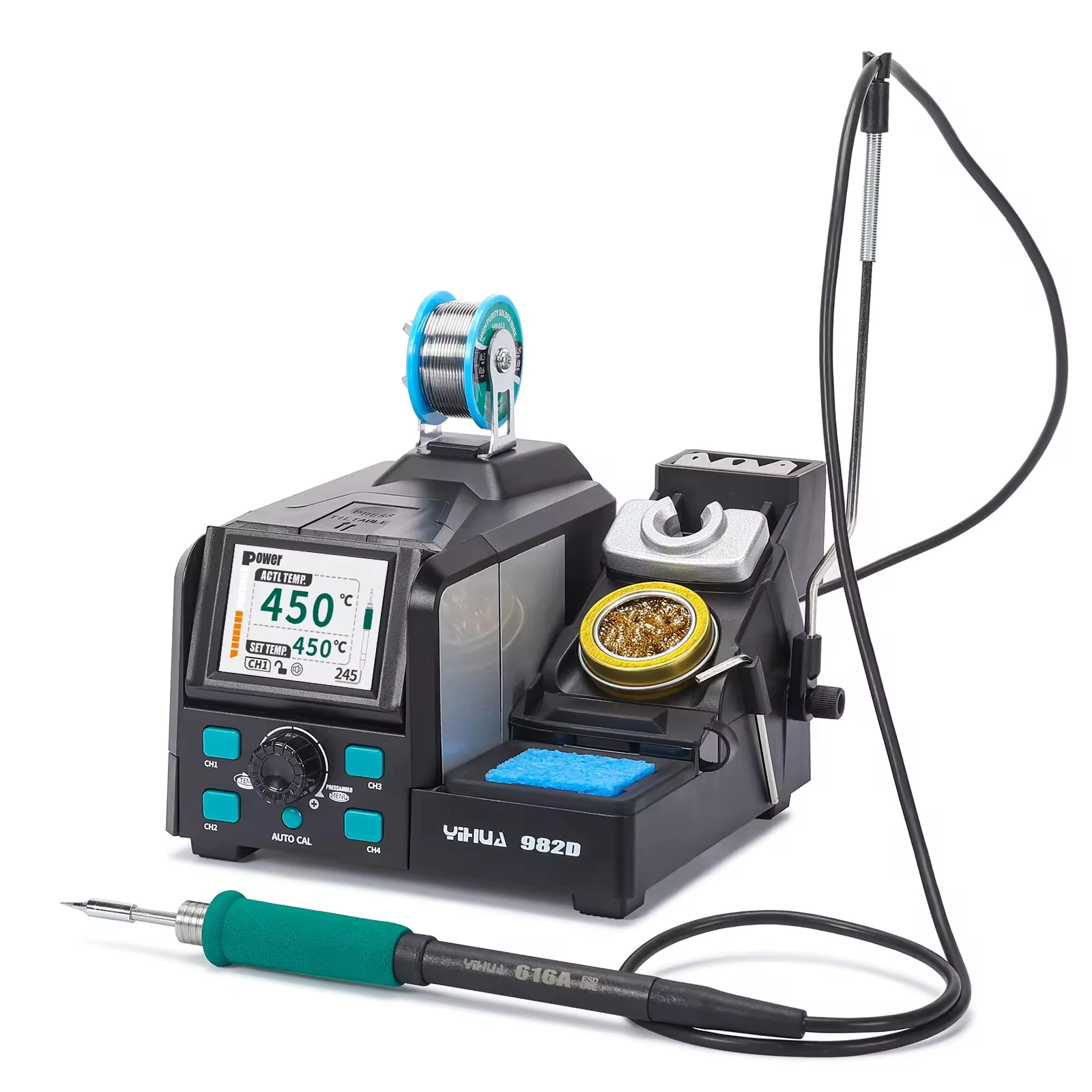 C210 Precision Soldering Station - Stazione Saldante Digitale a Riscaldamento Rapido