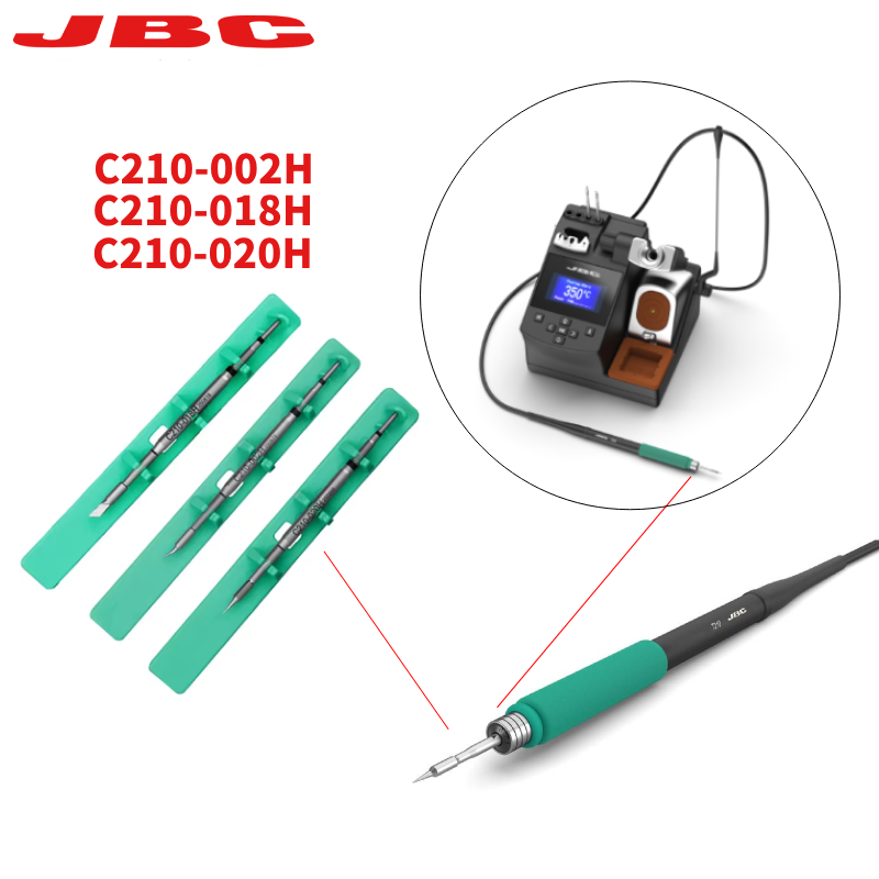 C210 Precision Soldering Station - Punte per saldatura originali JBC serie