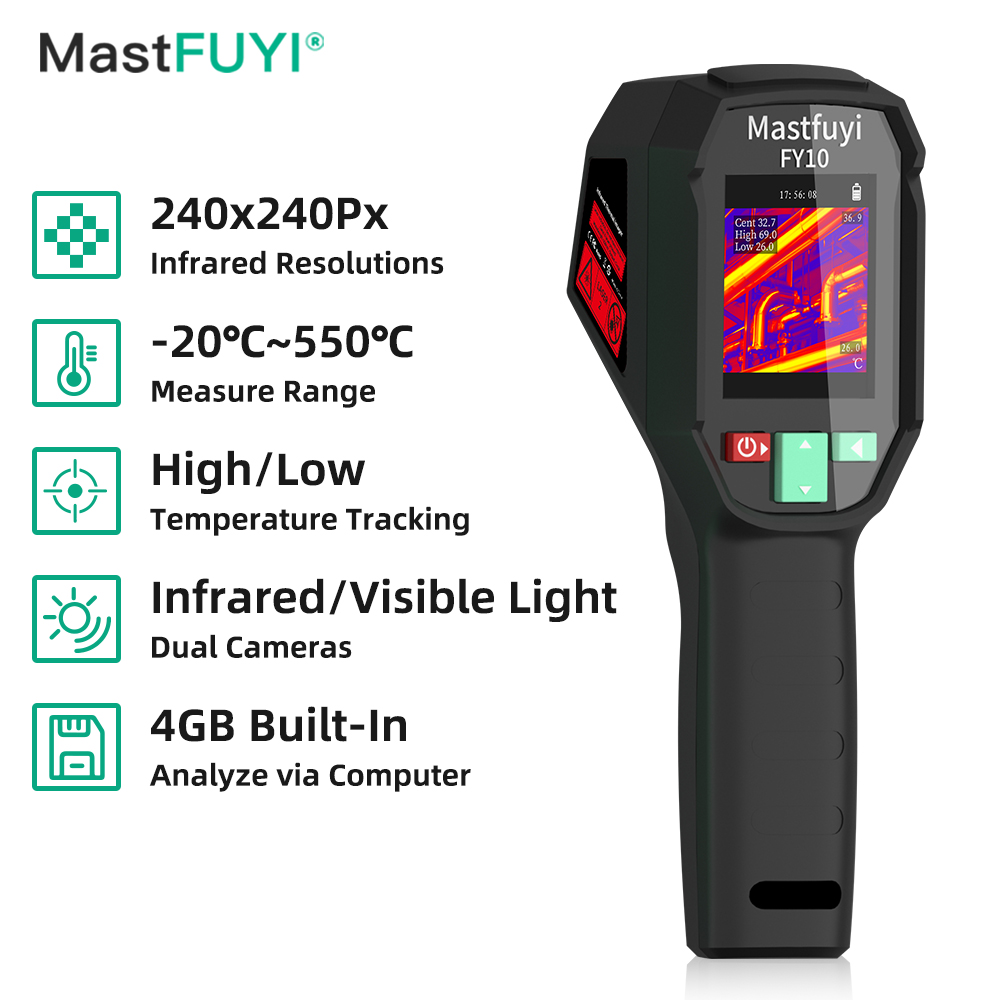Thermal Imaging Camera Pcb Repair - MASTFUYI FY10/11 Termocamera 240x320 Risoluzione IR