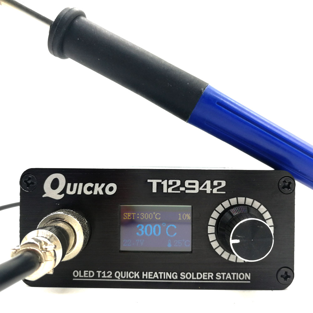 T12 Soldering Station Oled - QUICKO MINI T12 STC OLED Stazione