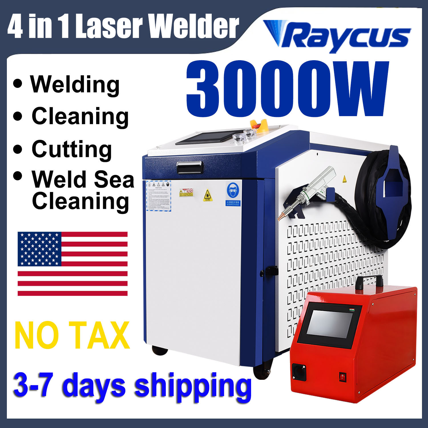 Laser Soldering Machine Handheld - Saldatrice Laser a Fibra Portatile Raycus
