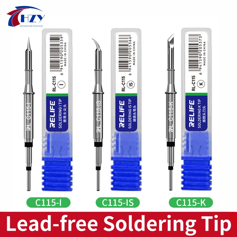 C115 Nano Soldering Iron Station - RELIFE C115-K/I/IS Nano-livello Universale T115 Maniglia