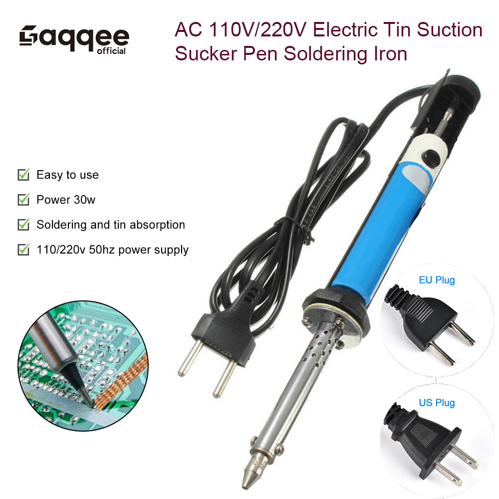 Desoldering Pump Electric Vacuum Station - Penna Aspirante per Stagno Elettrica AC