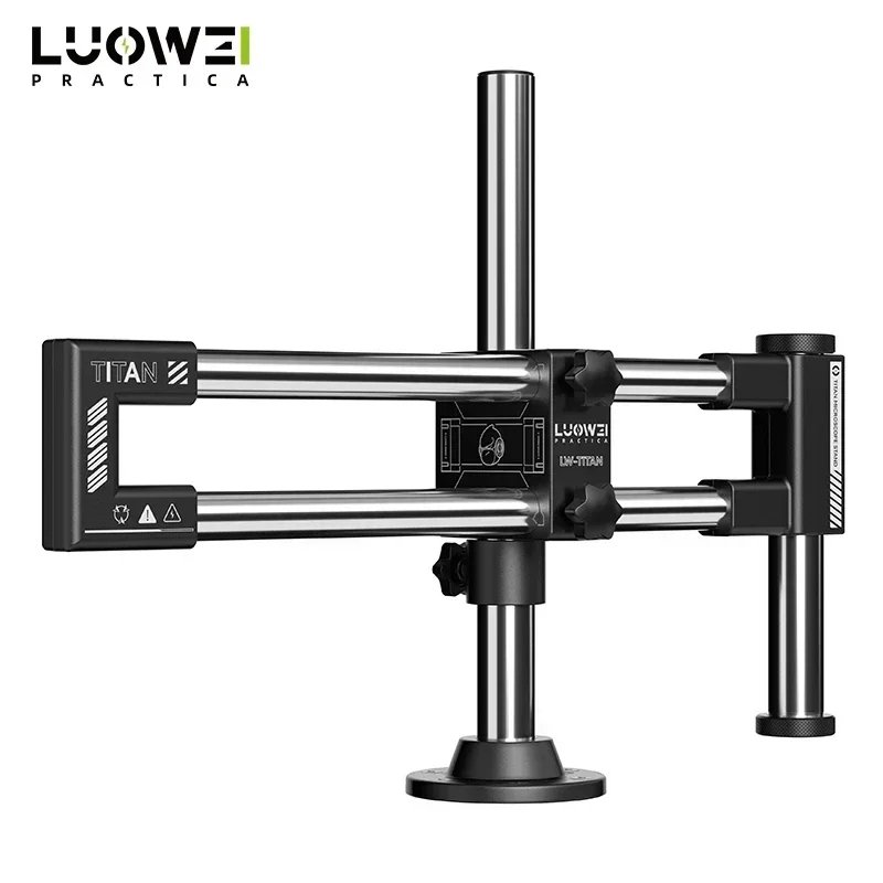 Articulating Arm Boom Stand Microscope - Supporto per Microscopio Biassiale LUOWEI LW-GK02