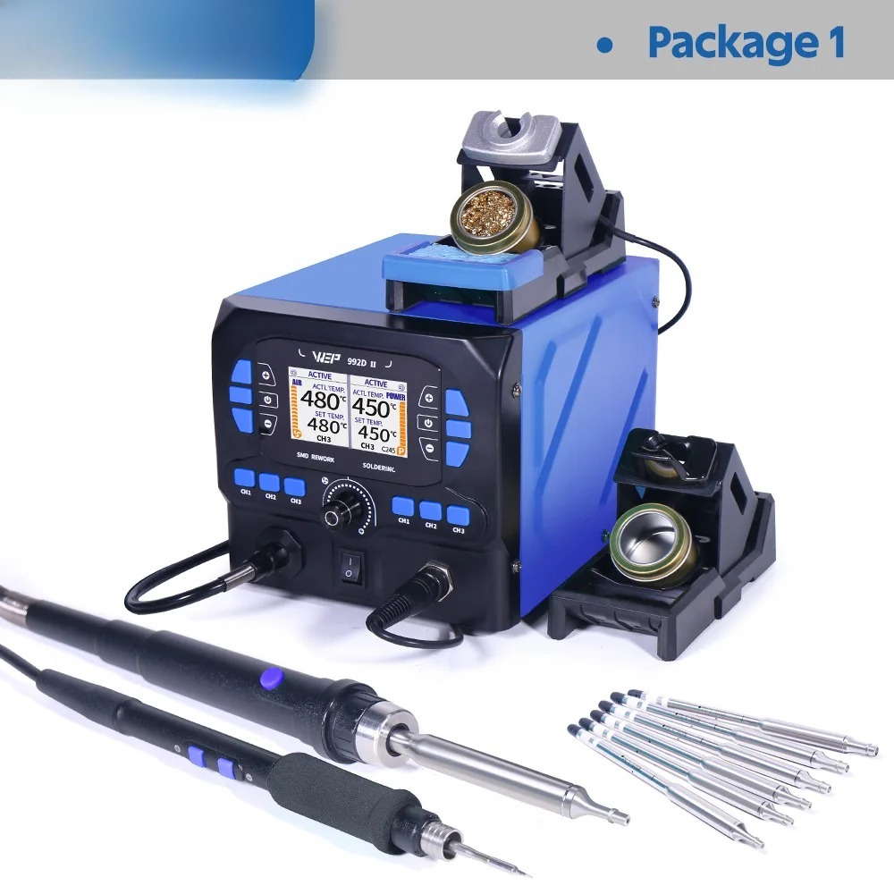 Stazione di rilavorazione 992D - C210 Precision Soldering Station recensione e prezzo