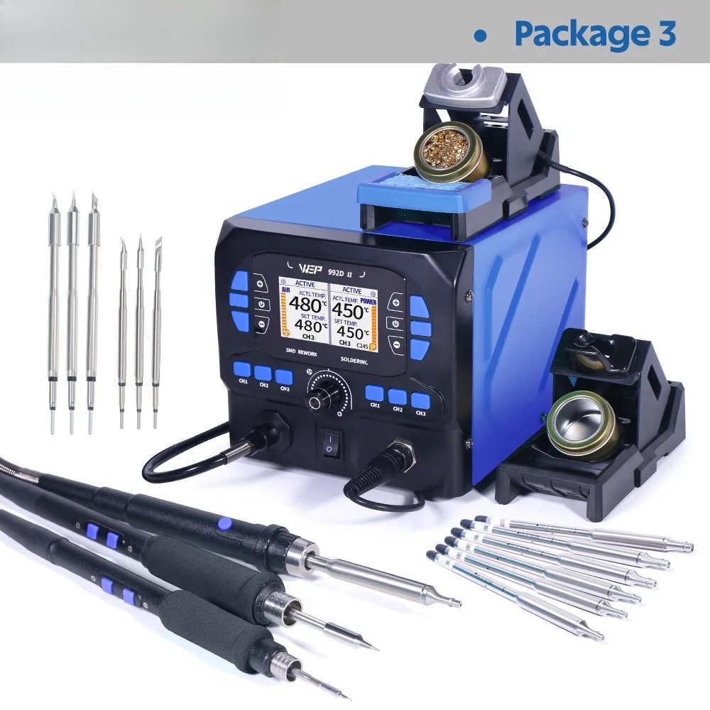 Stazione di rilavorazione 992D - C210 Precision Soldering Station recensione e prezzo