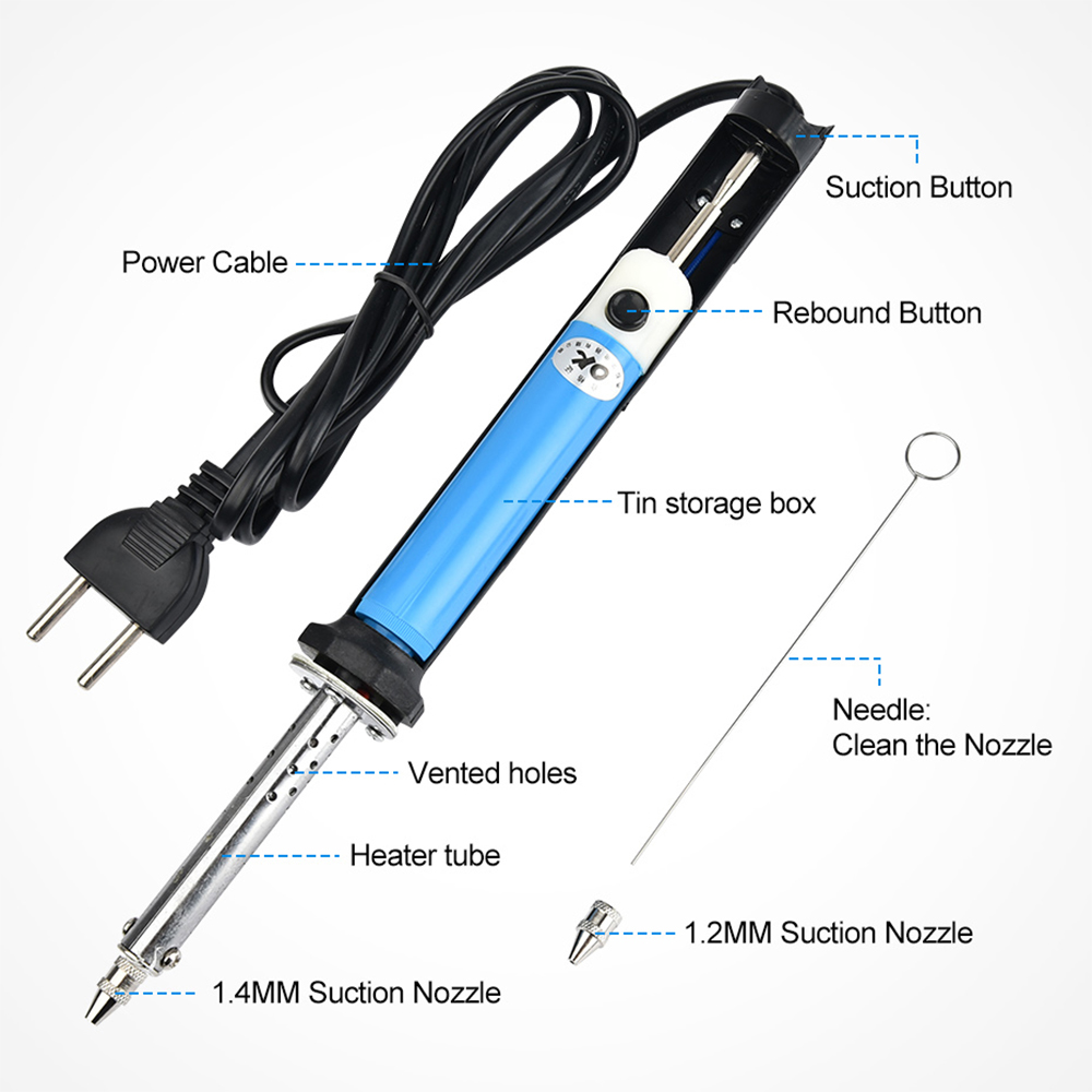 AC 110 V/220 V Elettrico di St - Desoldering Pump Electric Vacuum Station recensione e prezzo