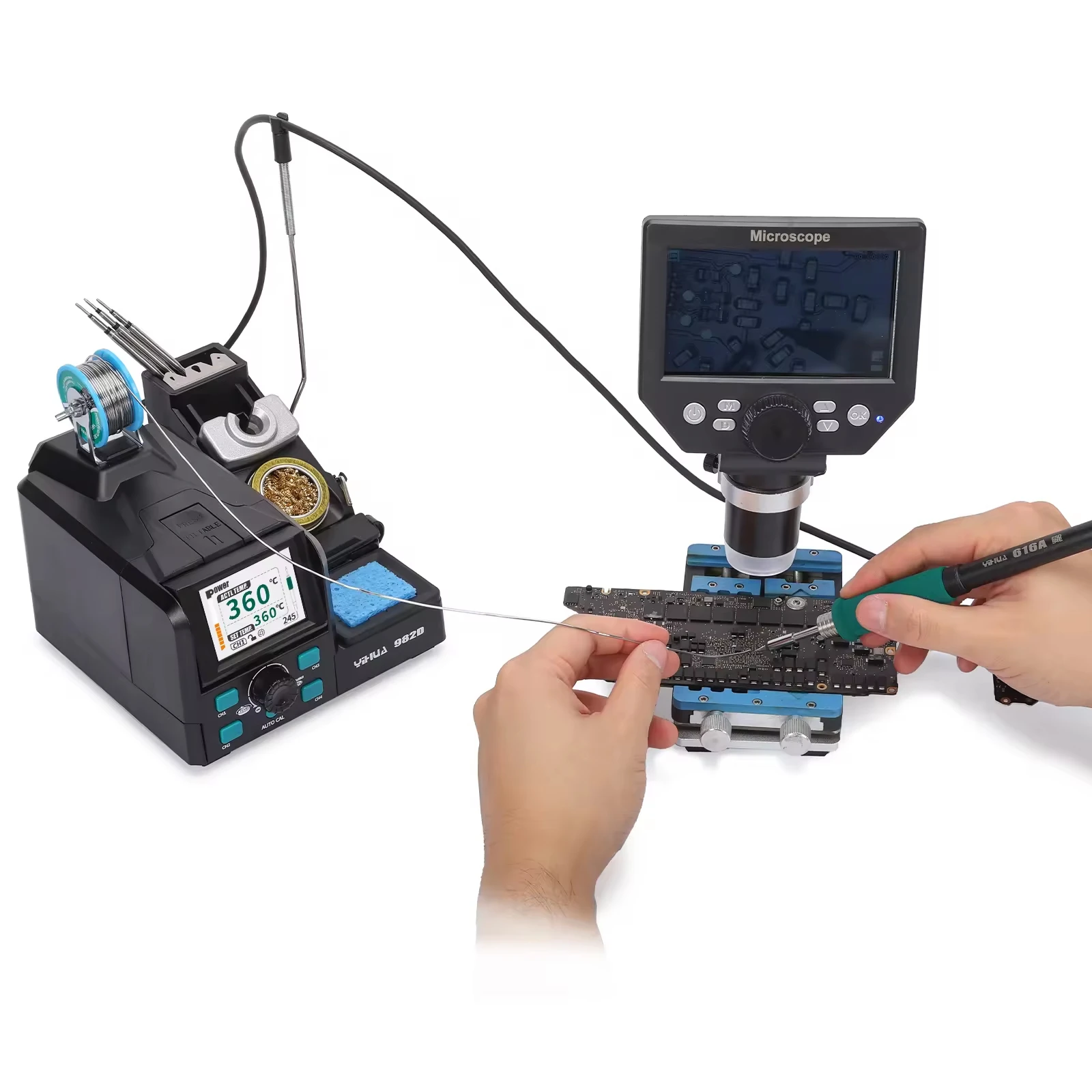 Stazione Saldante Digitale a R - C210 Precision Soldering Station recensione e prezzo