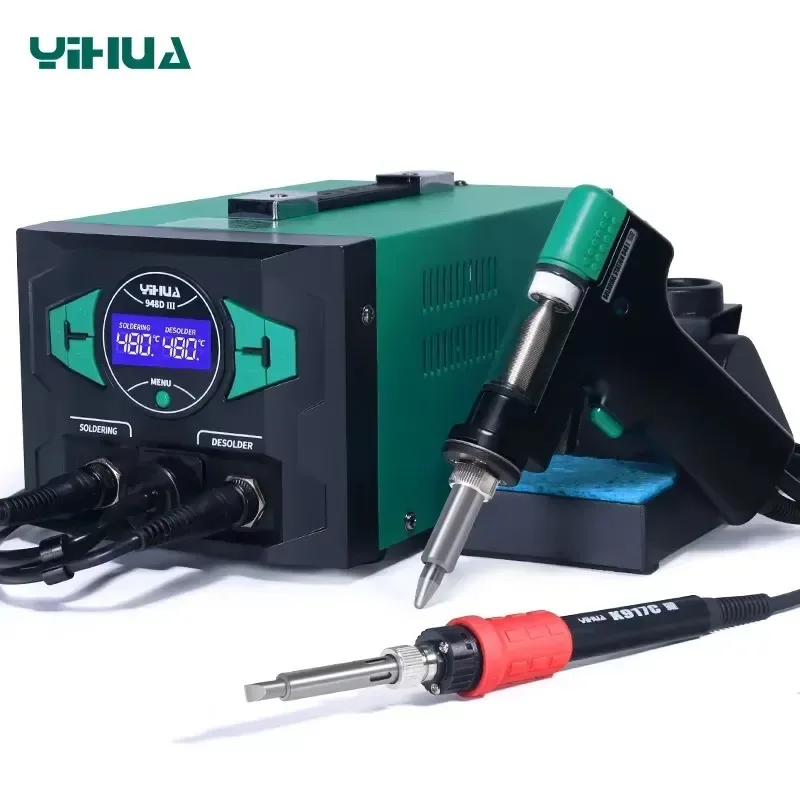 Stazione Dissaldante Elettrica - Desoldering Pump Electric Vacuum Station recensione e prezzo