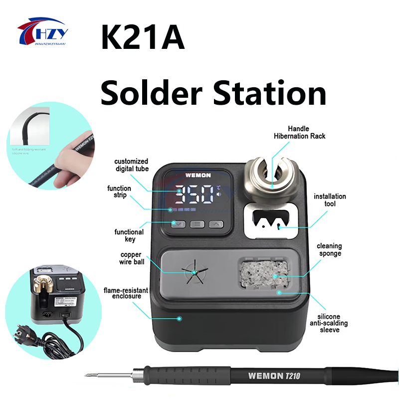 Stazione di Saldatura WEMON K2 - C210 Precision Soldering Station recensione e prezzo