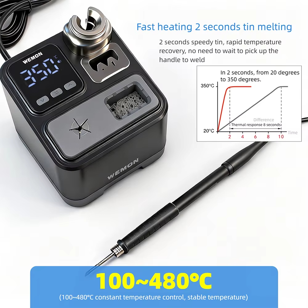 Stazione di Saldatura WEMON K2 - C210 Precision Soldering Station recensione e prezzo