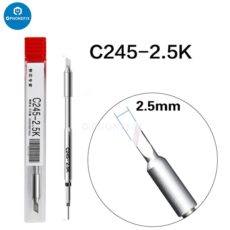 C210 C245 C115 Punte di ferro  - C115 Nano Soldering Iron Station recensione e prezzo