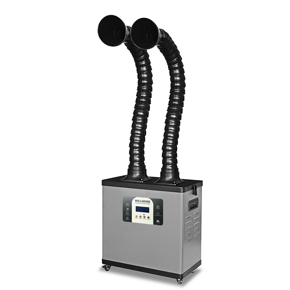 C200Y Estrattore di fumo per s - Fume Extractor Soldering Dual Arm recensione e prezzo