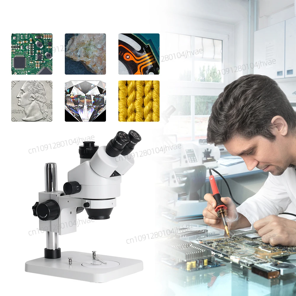 2025 NUOVA Foto Reale 3.5X-45X - Trinocular Stereo Microscope 7X-45X recensione e prezzo