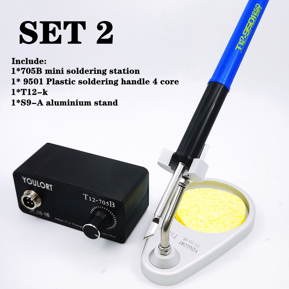 MINI T12-705B stazione di sald - T12 Soldering Station Oled recensione e prezzo