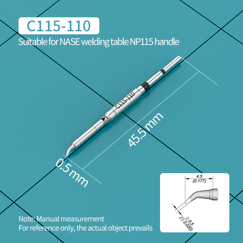 Punte di Ricambio C115 per Sal - C115 Nano Soldering Iron Station recensione e prezzo