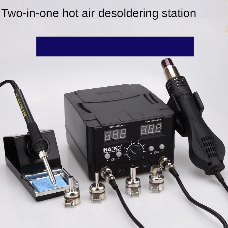 Stazione di saldatura digitale - 2 In 1 Soldering Rework Station 750W recensione e prezzo