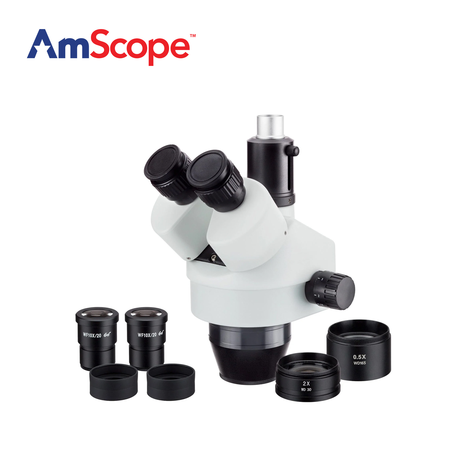 Testa per Microscopio Stereo T - Trinocular Stereo Microscope 7X-45X recensione e prezzo