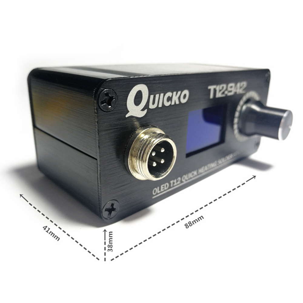 QUICKO MINI T12 STC OLED Stazi - T12 Soldering Station Oled recensione e prezzo