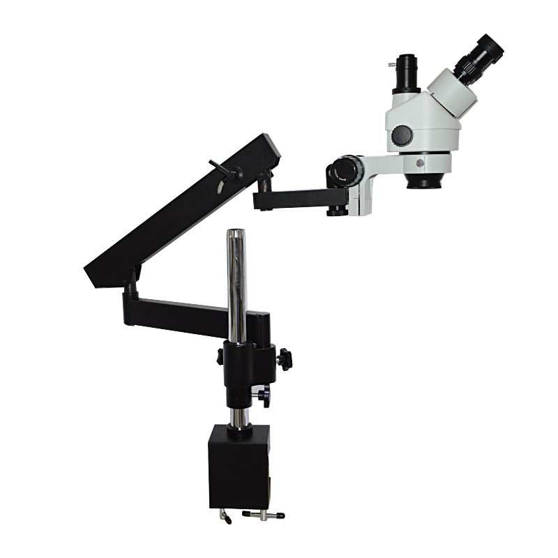 Microscopio stereo trinoculare - Articulating Arm Boom Stand Microscope recensione e prezzo
