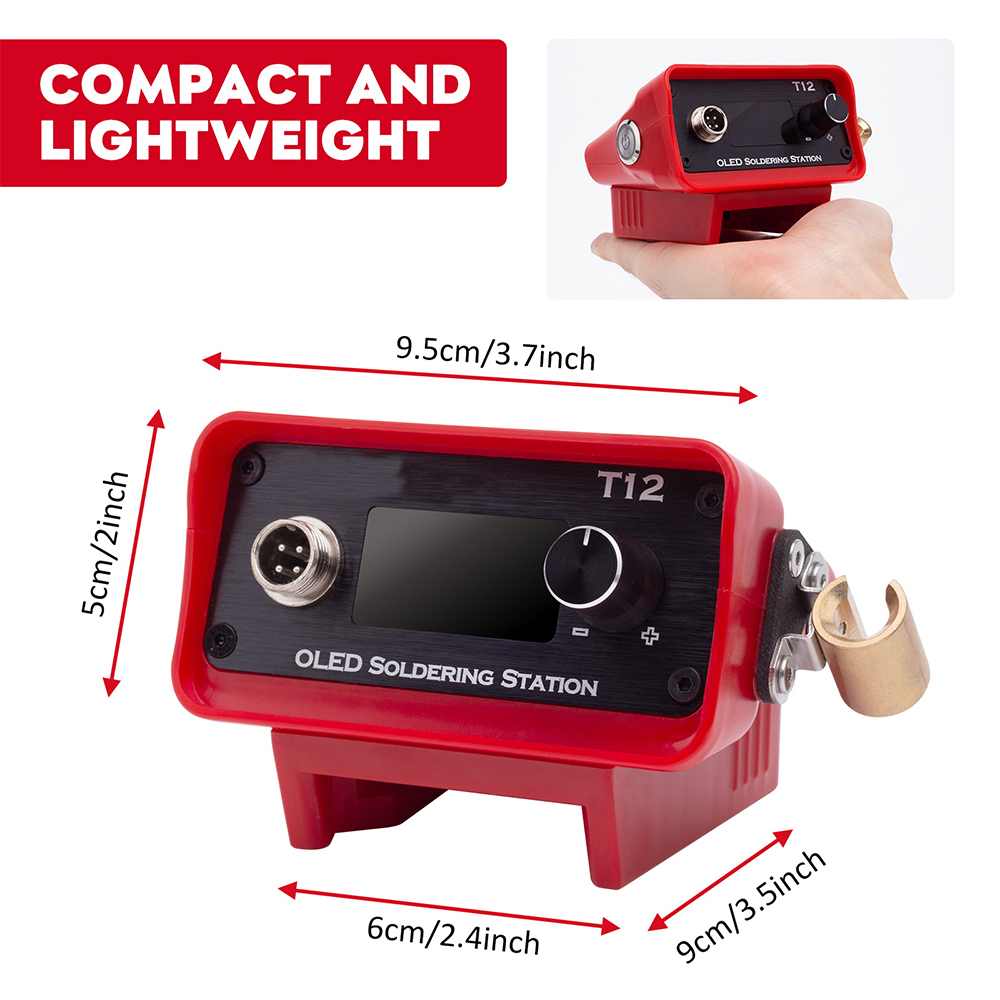Stazione di saldatura regolabi - T12 Soldering Station Oled recensione e prezzo