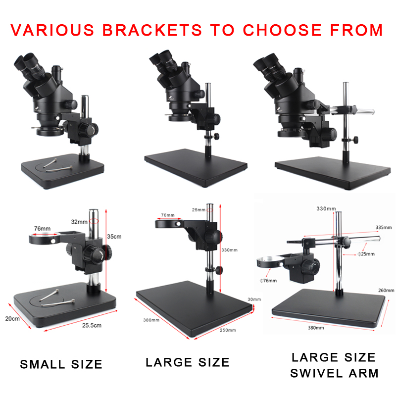 Microscopio trinoculare stereo - Trinocular Stereo Microscope 7X-45X recensione e prezzo