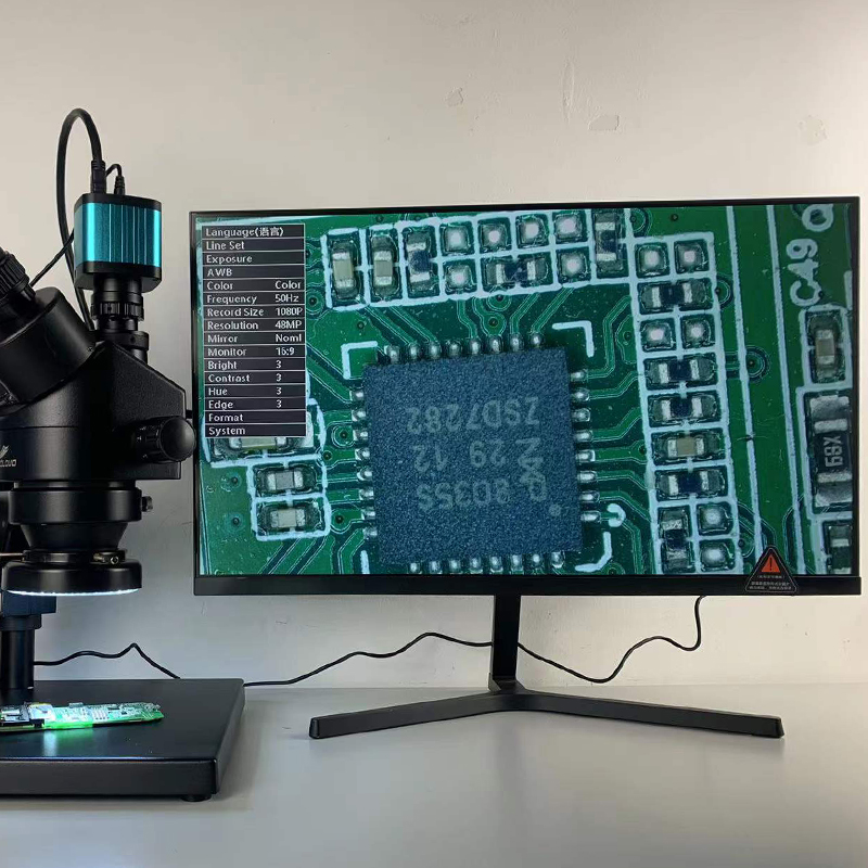 Microscopio trinoculare stereo - Trinocular Stereo Microscope 7X-45X recensione e prezzo