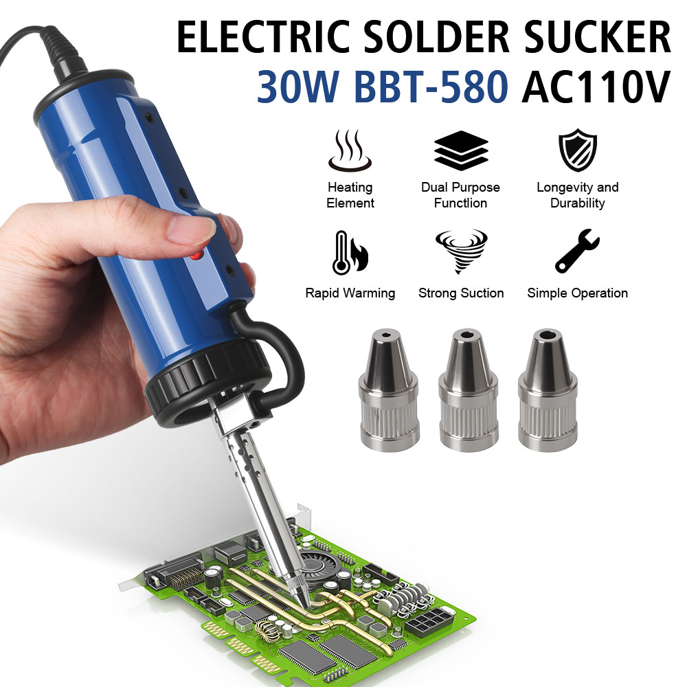 Ventosa elettrica per saldatur - Desoldering Pump Electric Vacuum Station recensione e prezzo