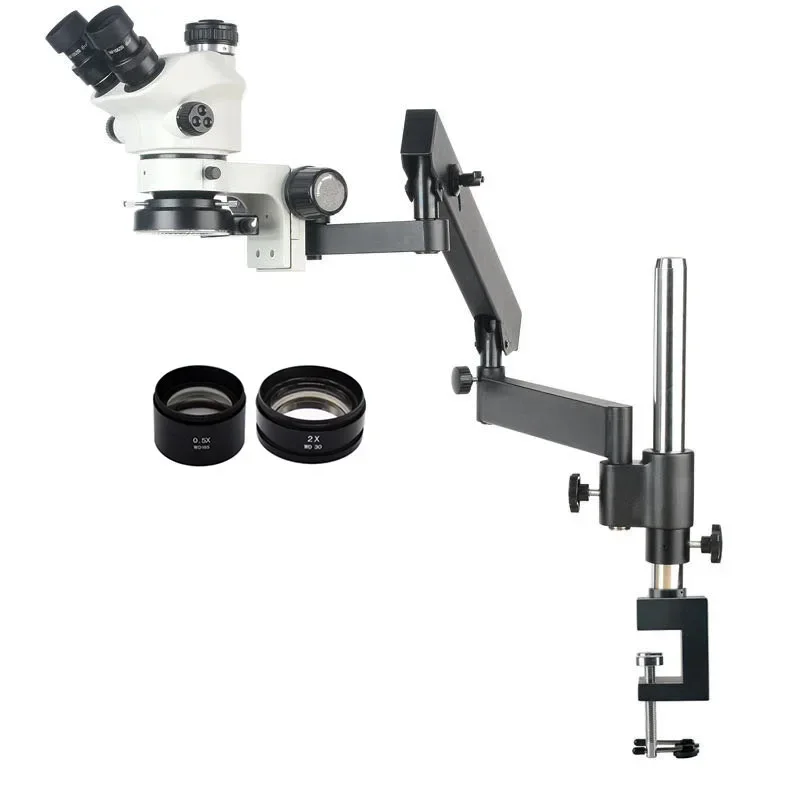 Nuovo Microscopio Stereo Trino - Articulating Arm Boom Stand Microscope recensione e prezzo