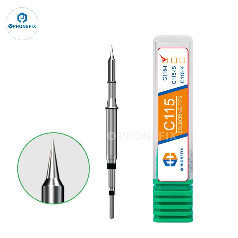 Punte di saldatura serie OEM C - C115 Nano Soldering Iron Station recensione e prezzo