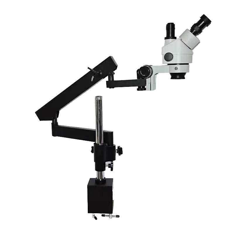 Microscopio stereo trinoculare - Articulating Arm Boom Stand Microscope recensione e prezzo