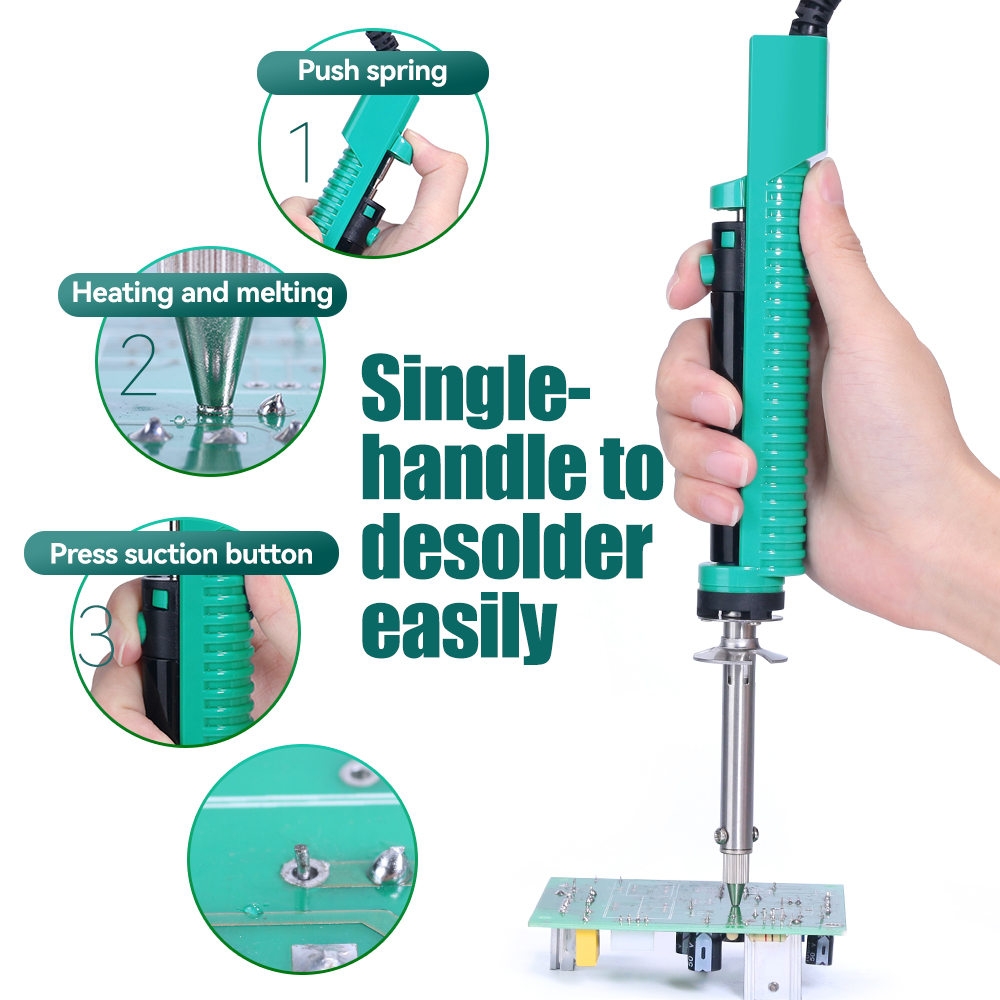 YIHUA 929D-V Aspiratore di sta - Desoldering Pump Electric Vacuum Station recensione e prezzo