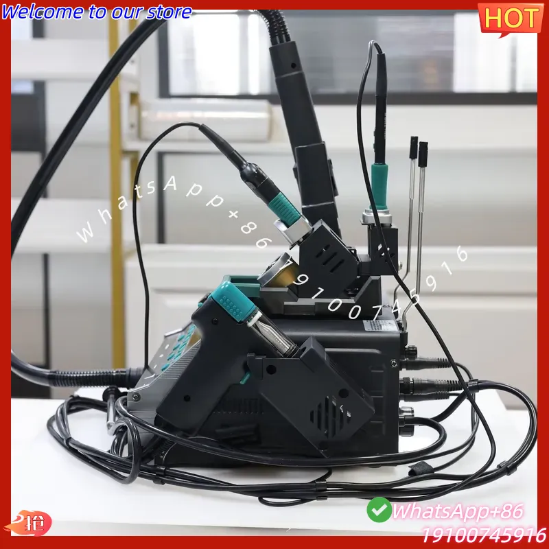 Stazione di Saldatura 5-in-1 Y - Desoldering Pump Electric Vacuum Station recensione e prezzo