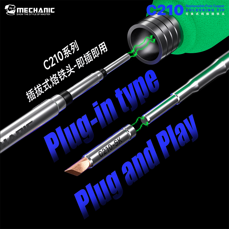 Punta per Saldatore MECHANIC S - C210 Precision Soldering Station recensione e prezzo
