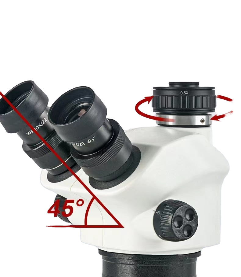 Microscopio stereo trinoculare - Articulating Arm Boom Stand Microscope recensione e prezzo