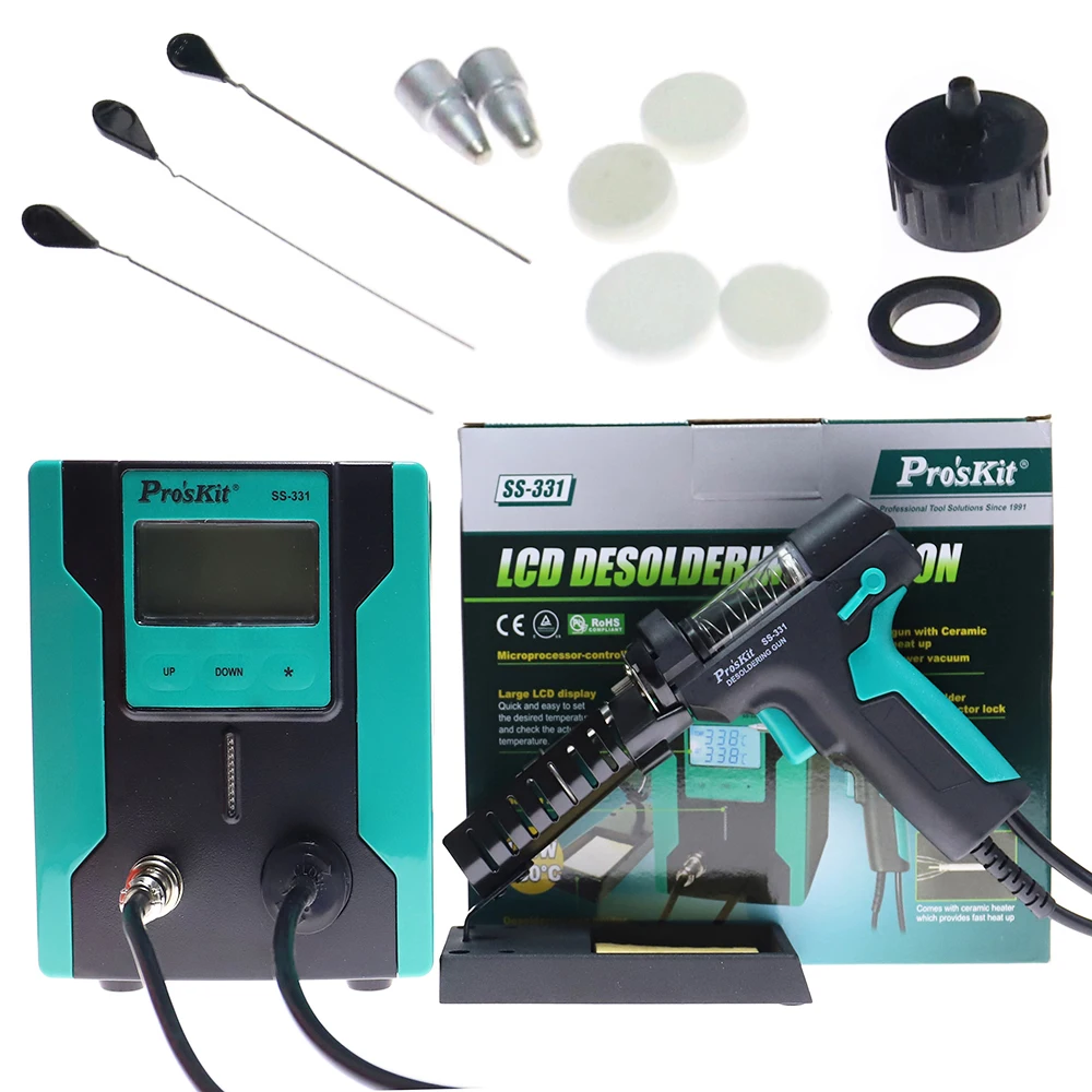 Stazione Dissaldante Elettrica - Desoldering Pump Electric Vacuum Station recensione e prezzo