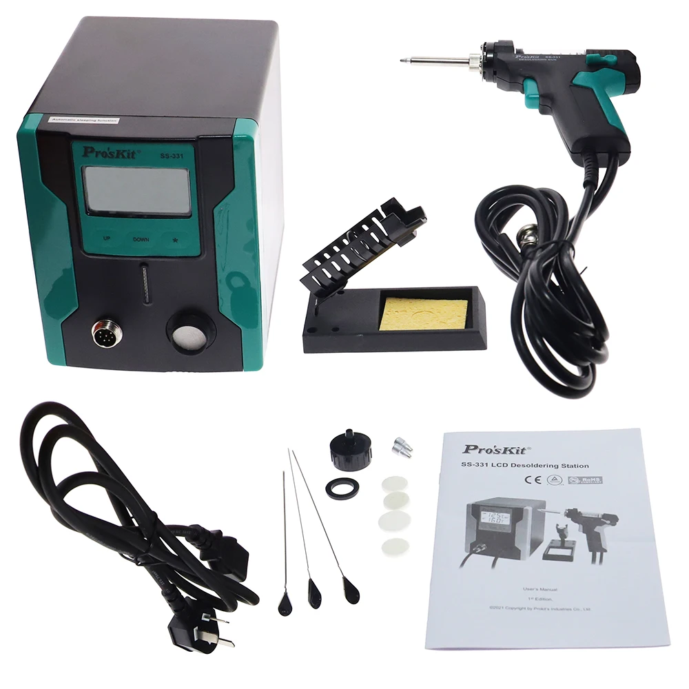 Stazione Dissaldante Elettrica - Desoldering Pump Electric Vacuum Station recensione e prezzo