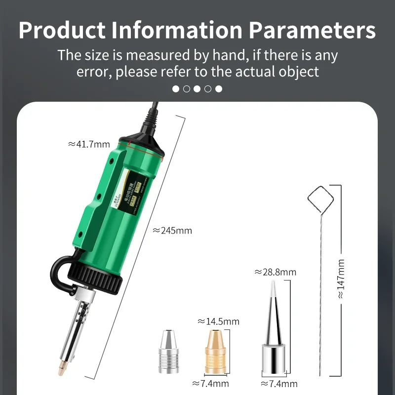 LUXIANZI Nuovo Strumento di Sa - Desoldering Pump Electric Vacuum Station recensione e prezzo