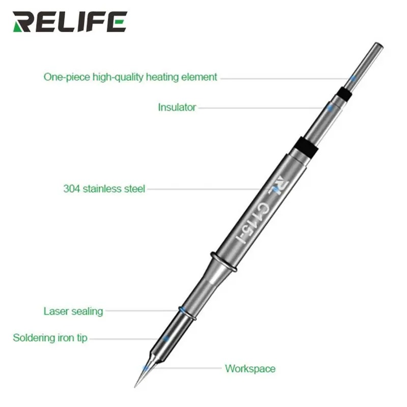 RELIFE C115-K/I/IS Nano-livell - C115 Nano Soldering Iron Station recensione e prezzo