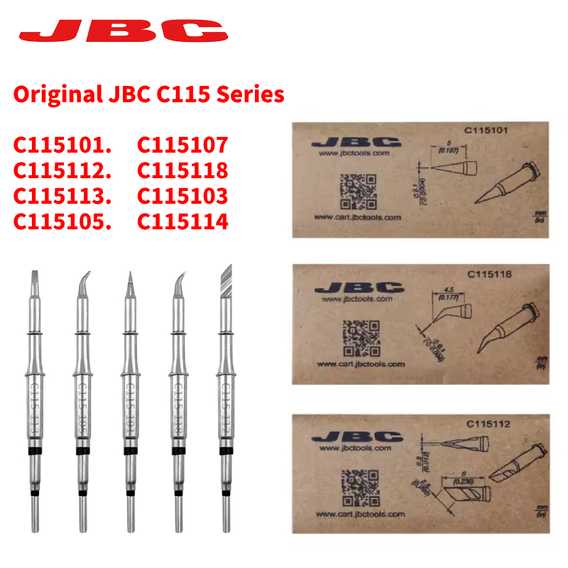 Punta per saldatore JBC C115,  - C115 Nano Soldering Iron Station recensione e prezzo