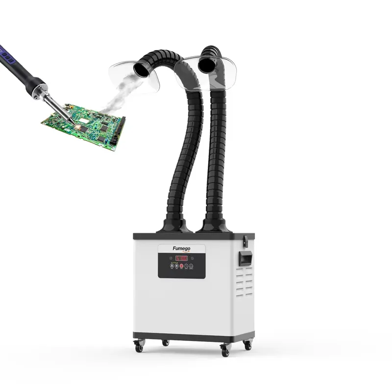 Estrattore di Fumi DX1002 a Do - Fume Extractor Soldering Dual Arm recensione e prezzo