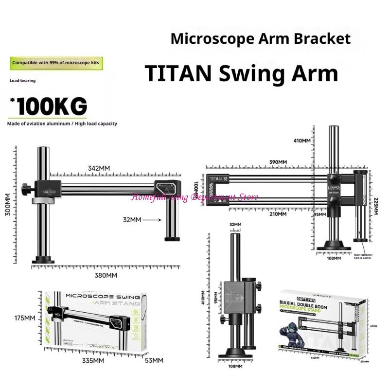 Staffa a braccio articolato da - Articulating Arm Boom Stand Microscope recensione e prezzo
