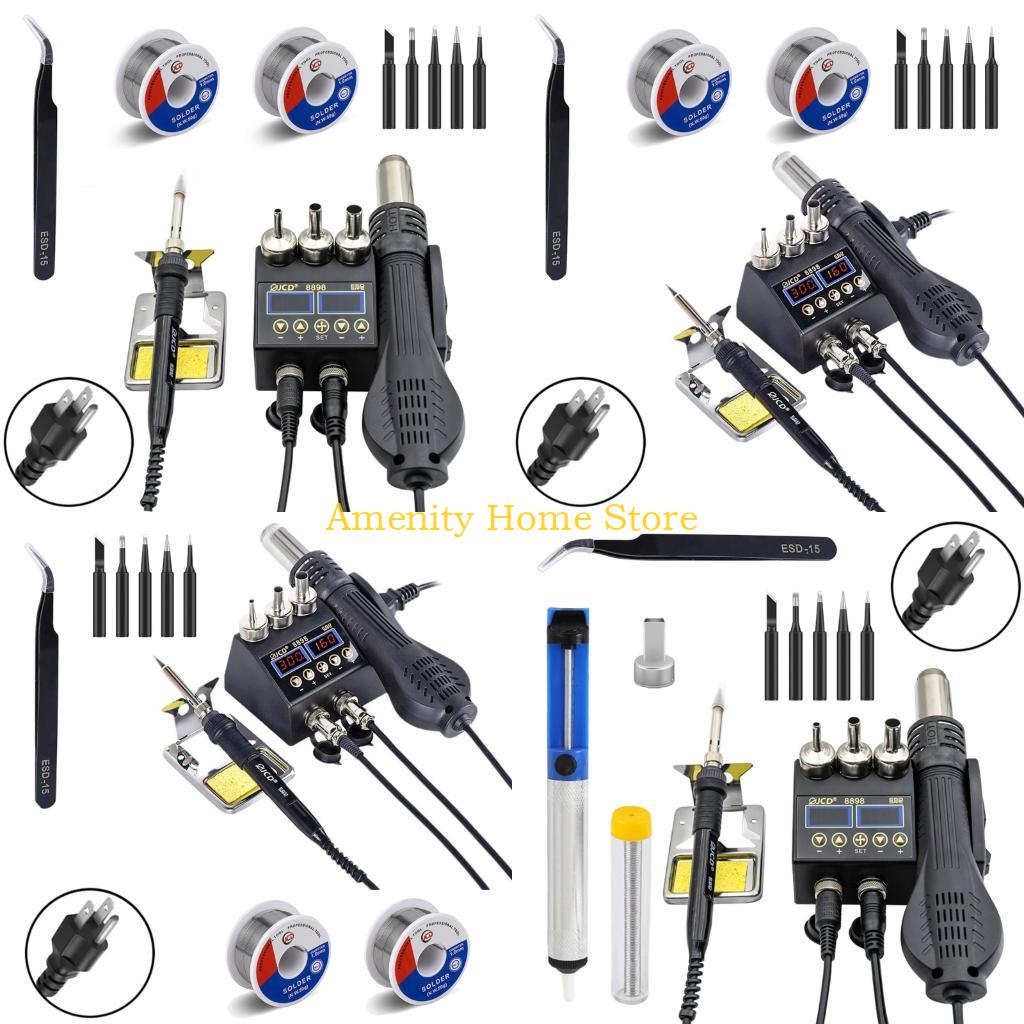 F26C Stazione saldatura per ri - 2 In 1 Soldering Rework Station 750W recensione e prezzo