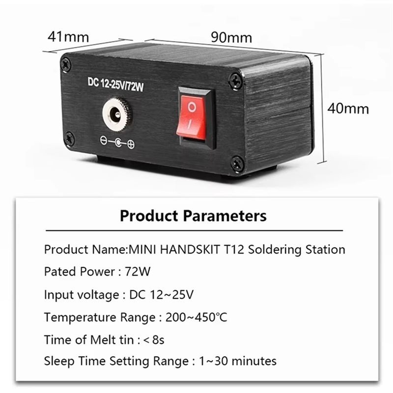 Stazione di saldatura digitale - T12 Soldering Station Oled recensione e prezzo